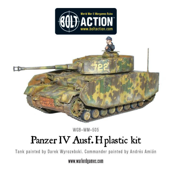 Bolt Actions: Panzer IV Ausf. F1/G/H